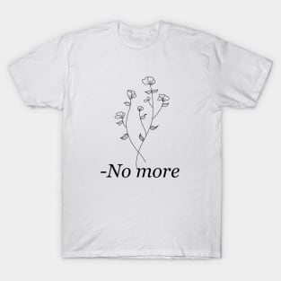 No more T-Shirt